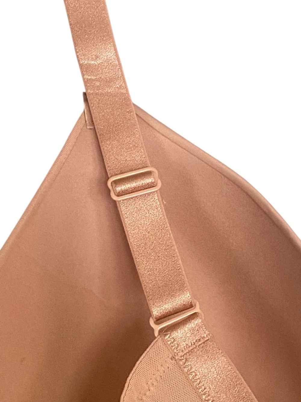 Auden Demi Coverage Bra Beige Lightly Lined Comfort Wire Womens Size 42DD NWT - Picture 4 of 7
